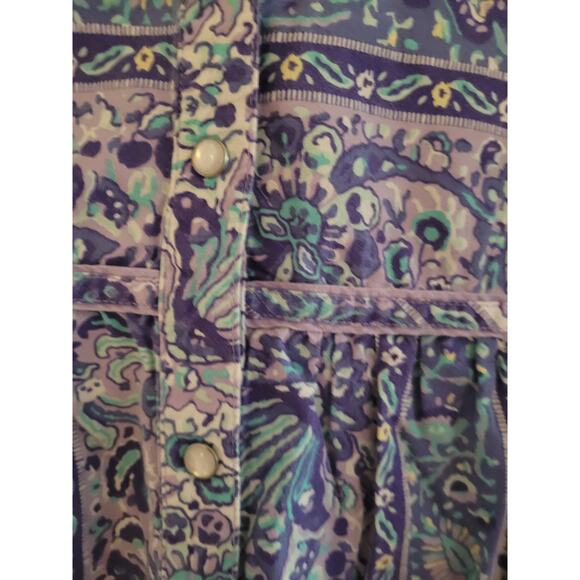 Vintage Midcentury Models Coat Housecoat - Picture 3 of 7